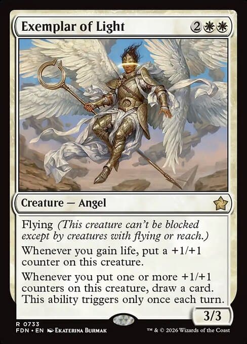 Exemplar of Light 2024 Magic: The Gathering Foundations