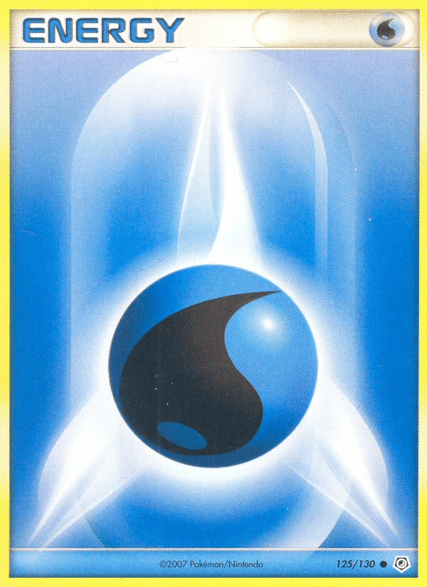 Water Energy 2007 Pokemon Diamond & Pearl