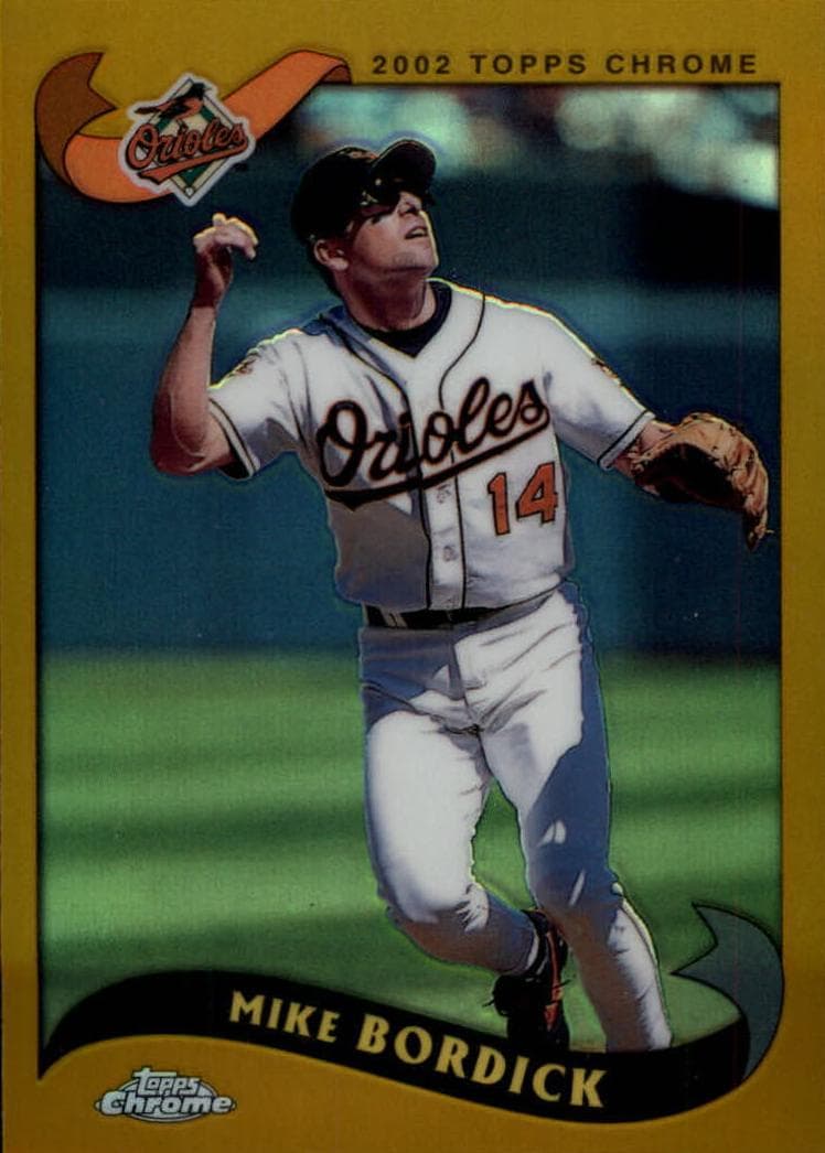 Mike Bordick trading card
