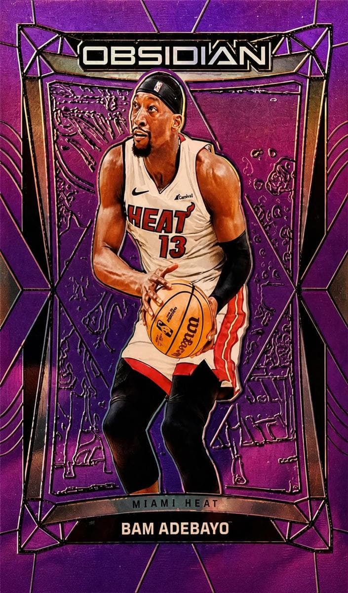 Bam Adebayo 2023 panini Panini Obsidian
