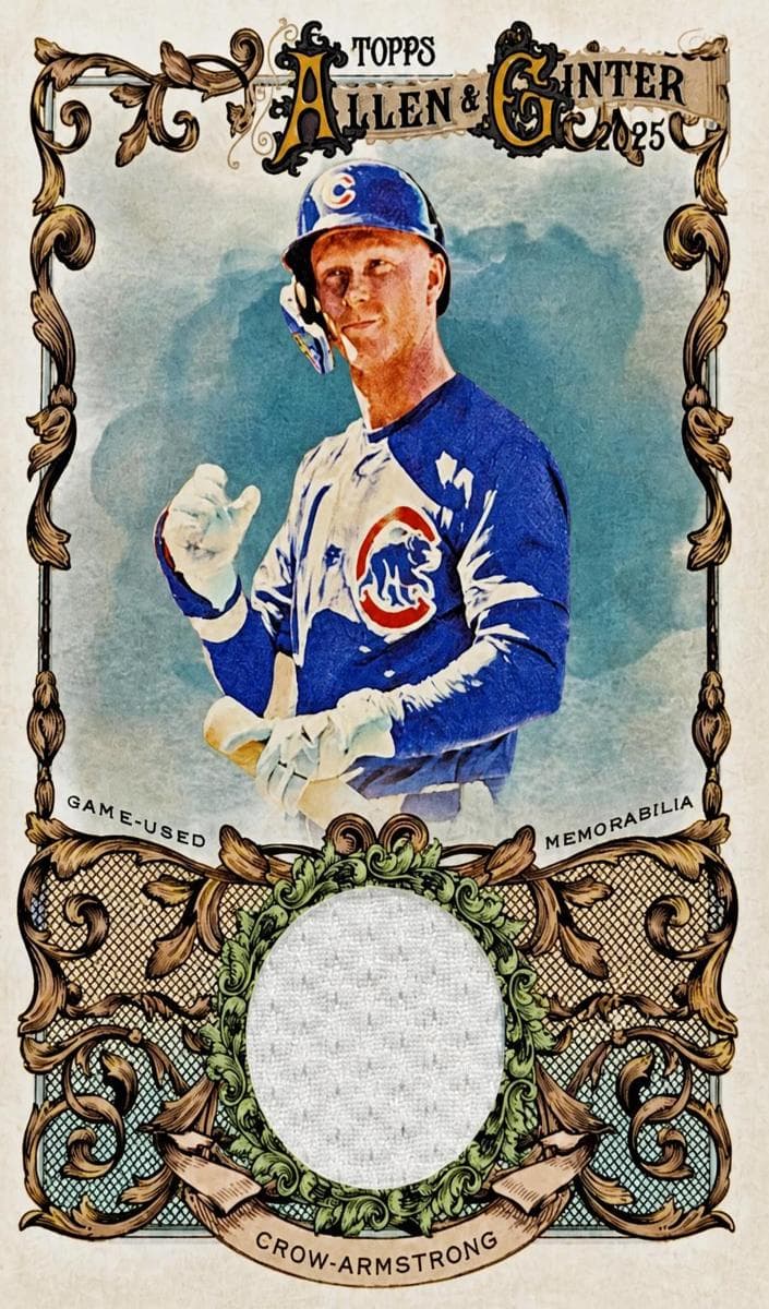 Pete Crow-Armstrong 2025 topps Allen & Ginter