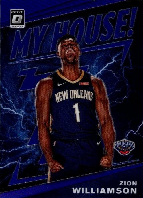 Zion Williamson 2019 panini Donruss Optic