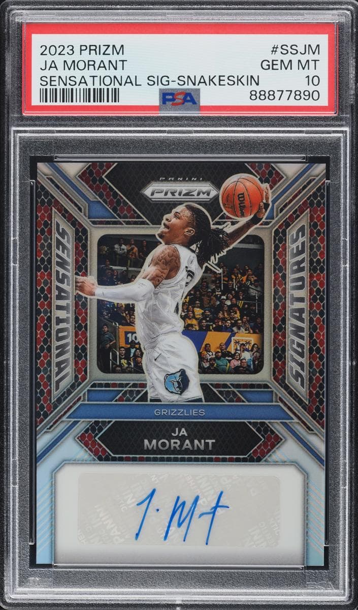 Ja Morant 2023 panini Panini Prizm