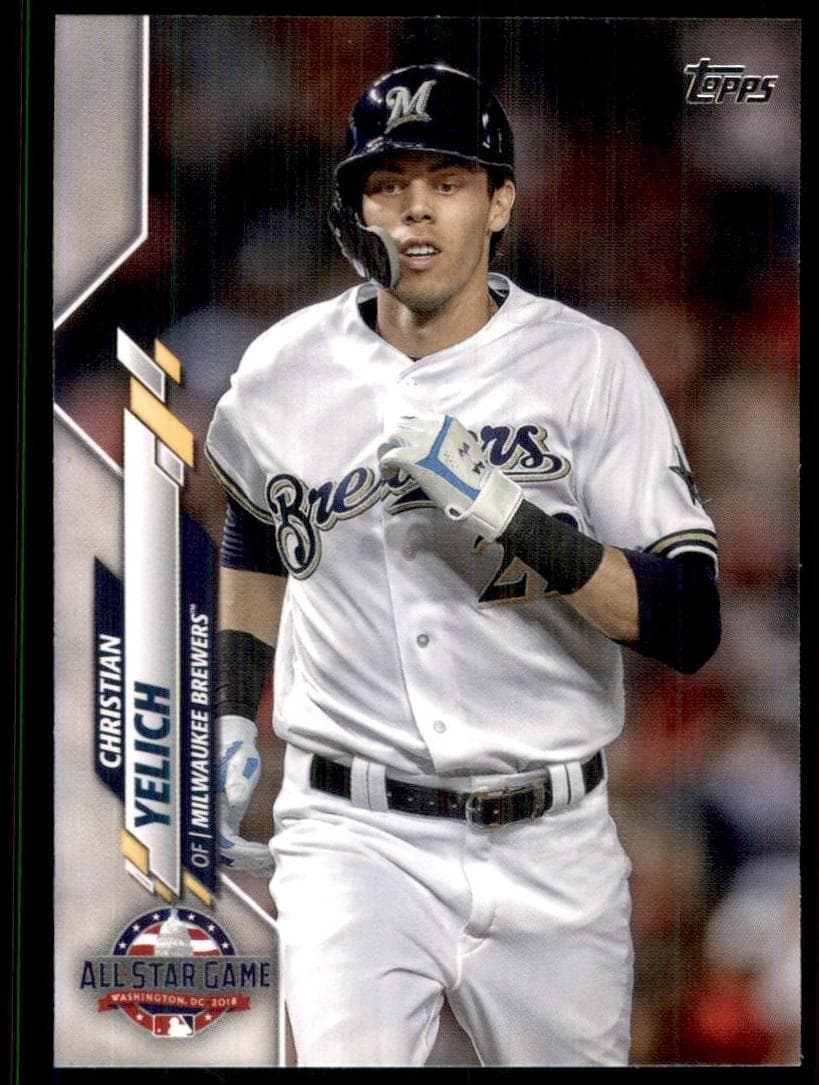 Christian Yelich 2020 topps Topps Update