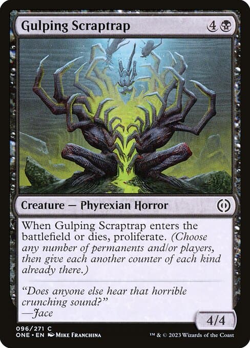 Gulping Scraptrap 2023 Magic: The Gathering Phyrexia: All Will Be One