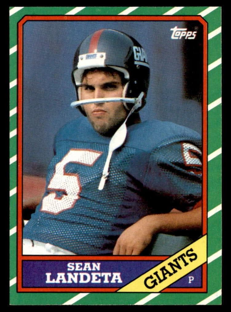 Sean Landeta 1986 topps Topps