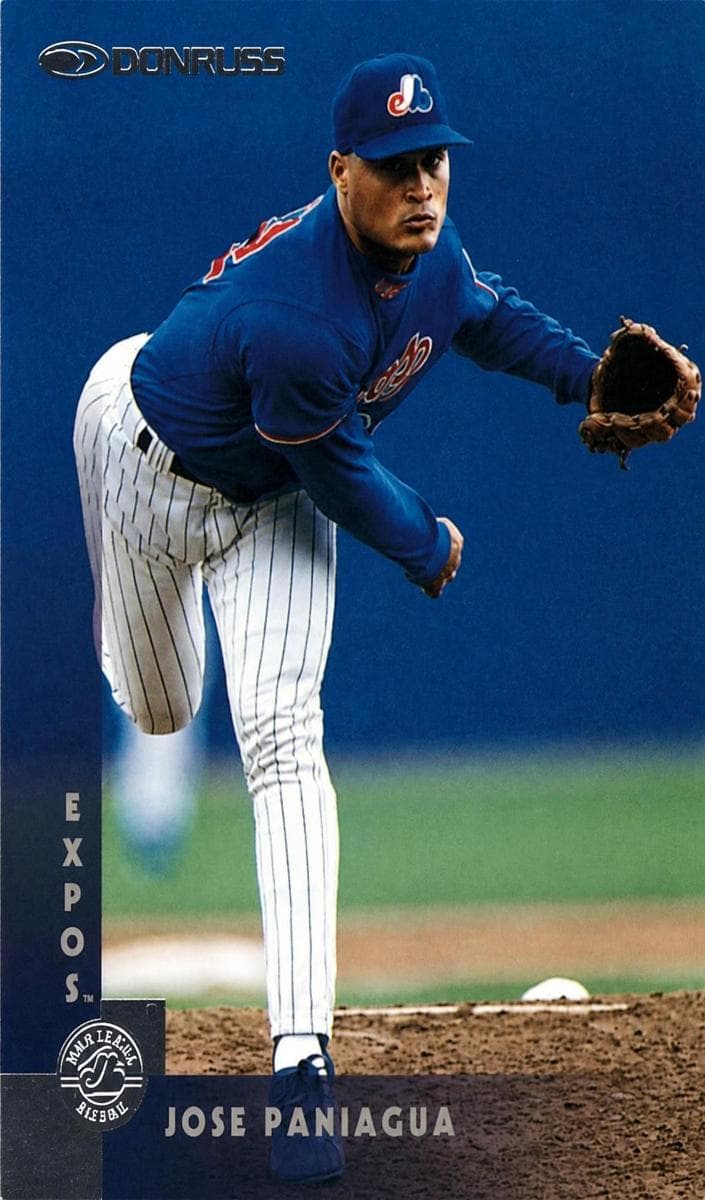 Jose Paniagua 1997 panini Donruss