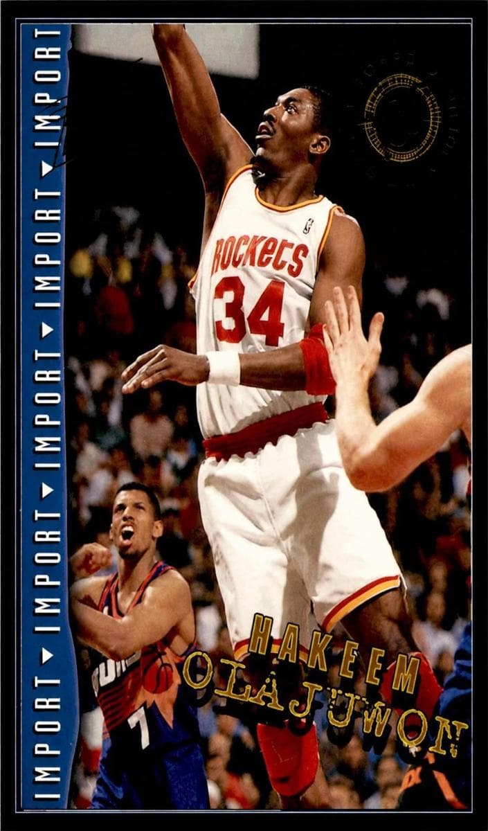 Hakeem Olajuwon 1994 unknown Stadium Club