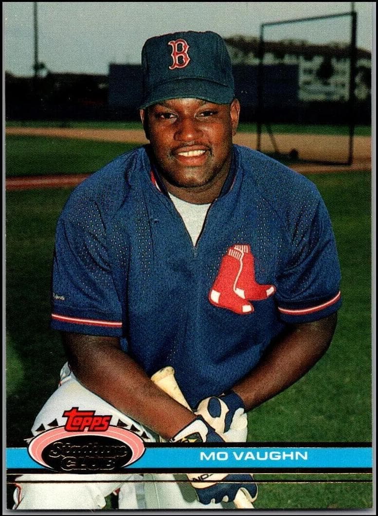Mo Vaughn 1991 unknown Stadium Club