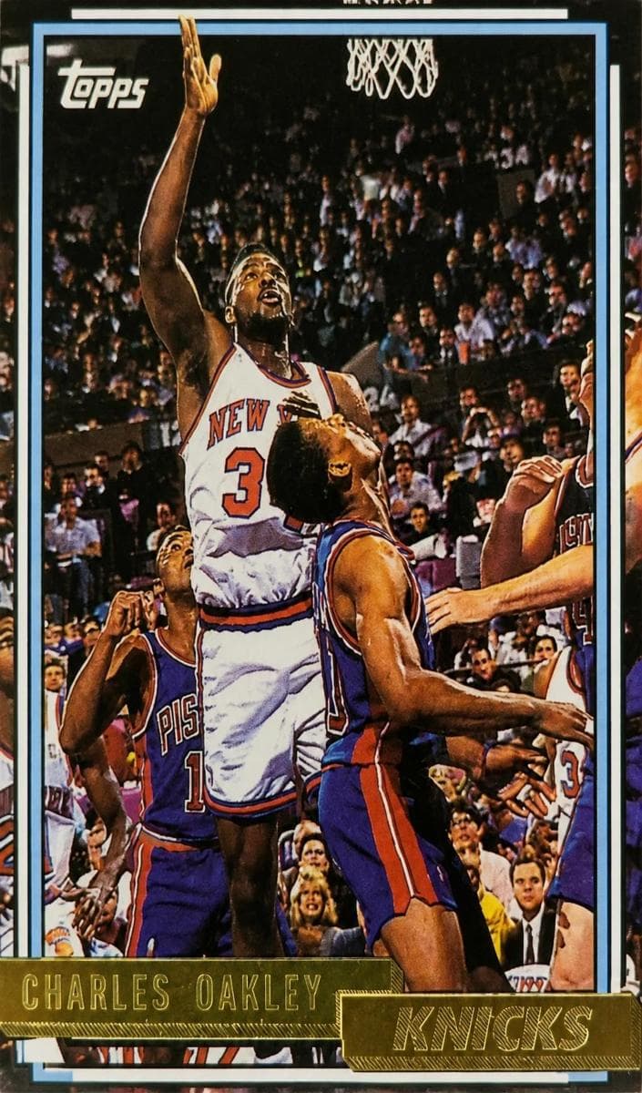 Charles Oakley 1992 topps Topps