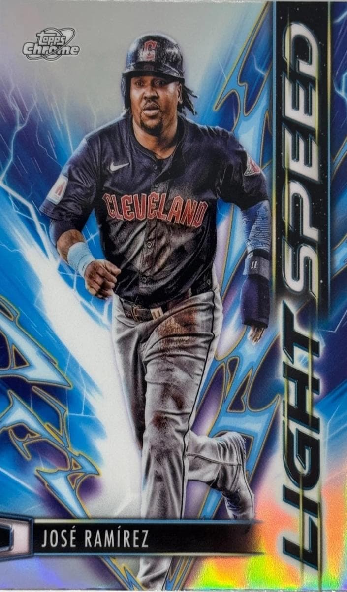 José Ramírez 2025 topps Topps Cosmic Chrome