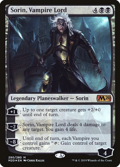Sorin, Vampire Lord 2019 Magic: The Gathering Core Set 2020