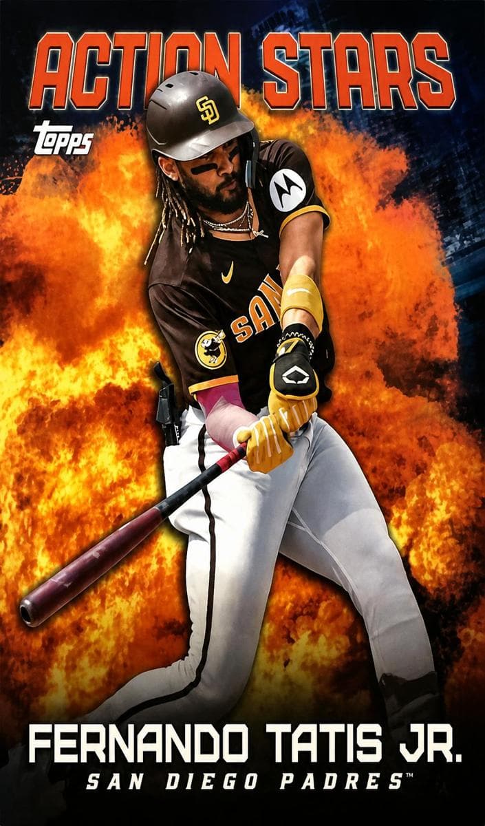 Fernando Tatis Jr. 2023 topps Topps Chrome Update