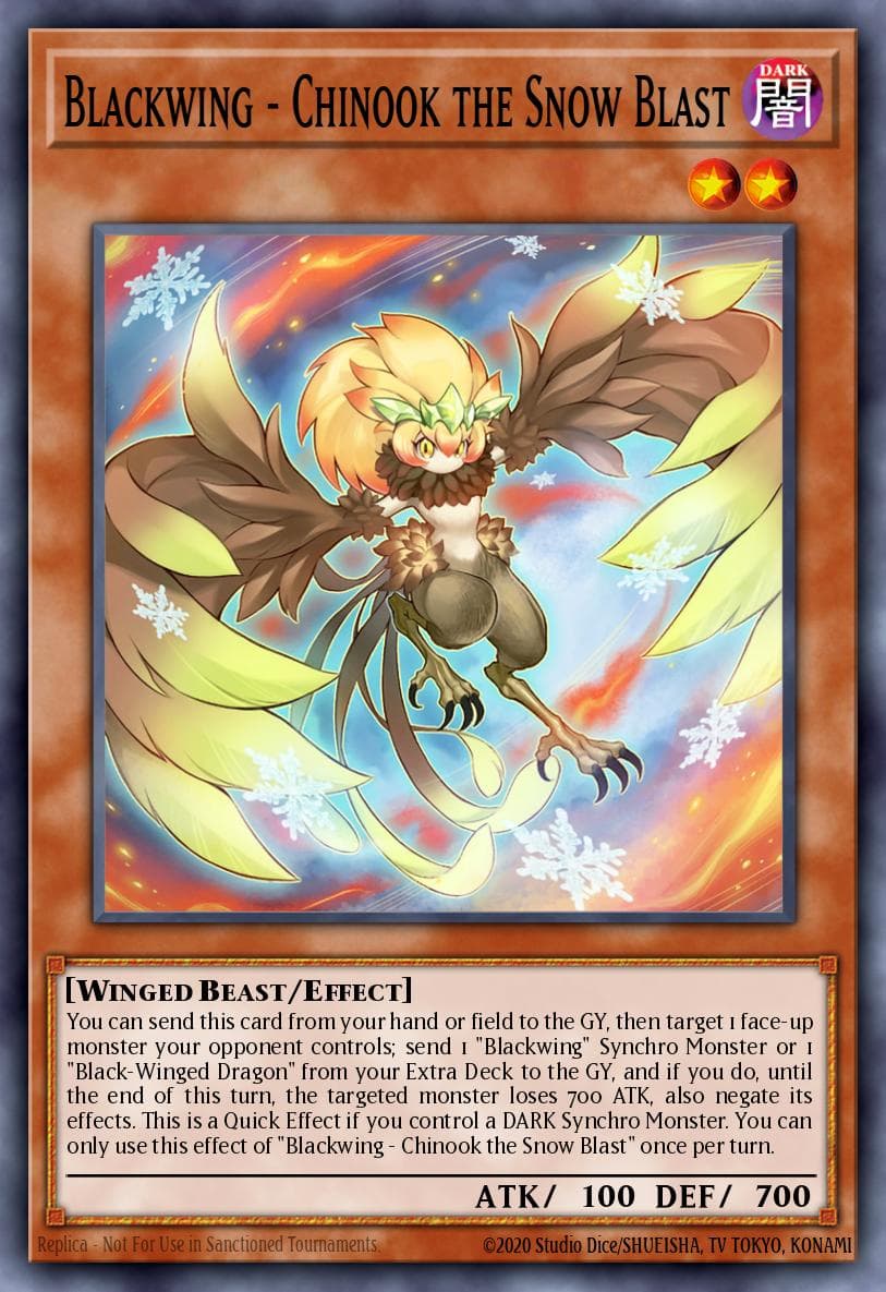 Blackwing - Chinook the Snow Blast #DABL-EN003