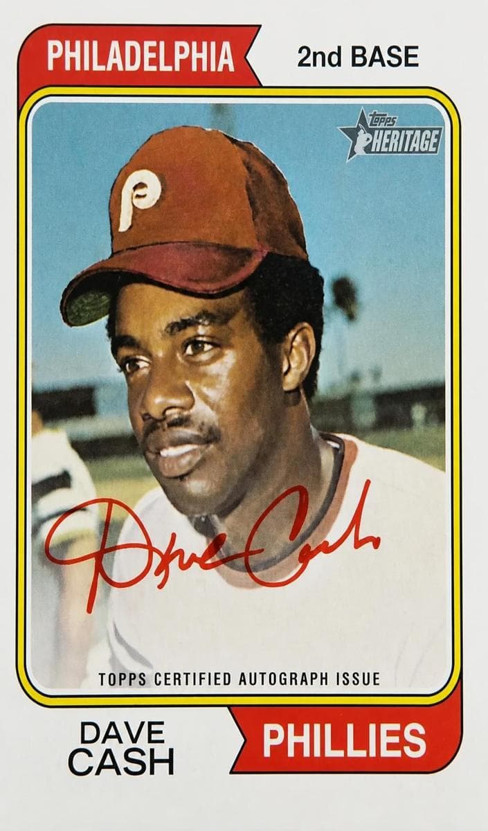 Dave Cash trading card