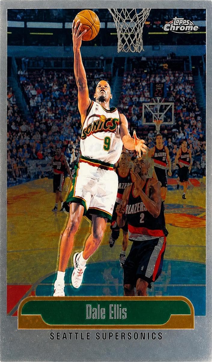 Dale Ellis 1999 topps Topps Chrome