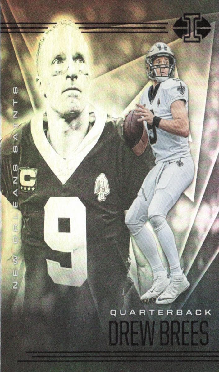 Drew Brees 2020 panini Panini Illusions