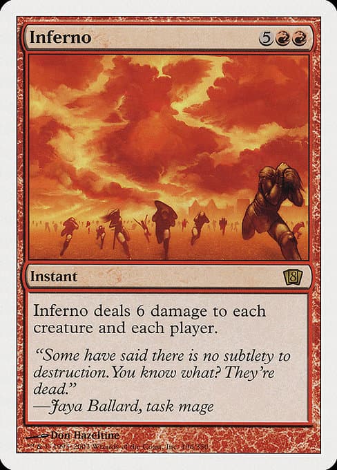 Inferno 2003 Magic: The Gathering 8th Edition