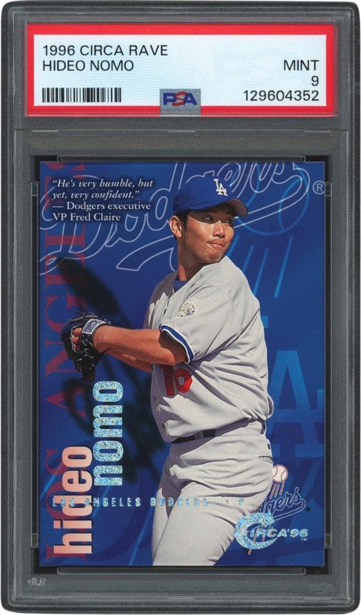 Hideo Nomo 1996 unknown Circa