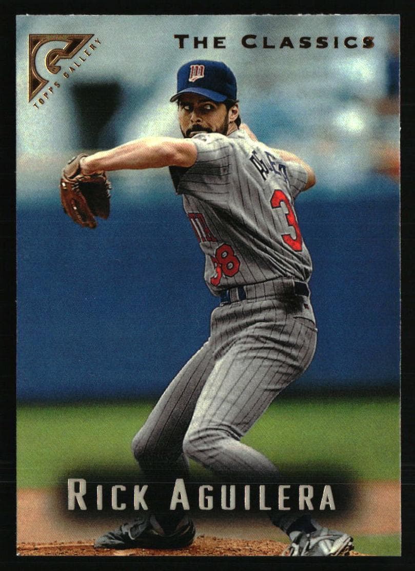 Rick Aguilera 1996 topps Topps Gallery
