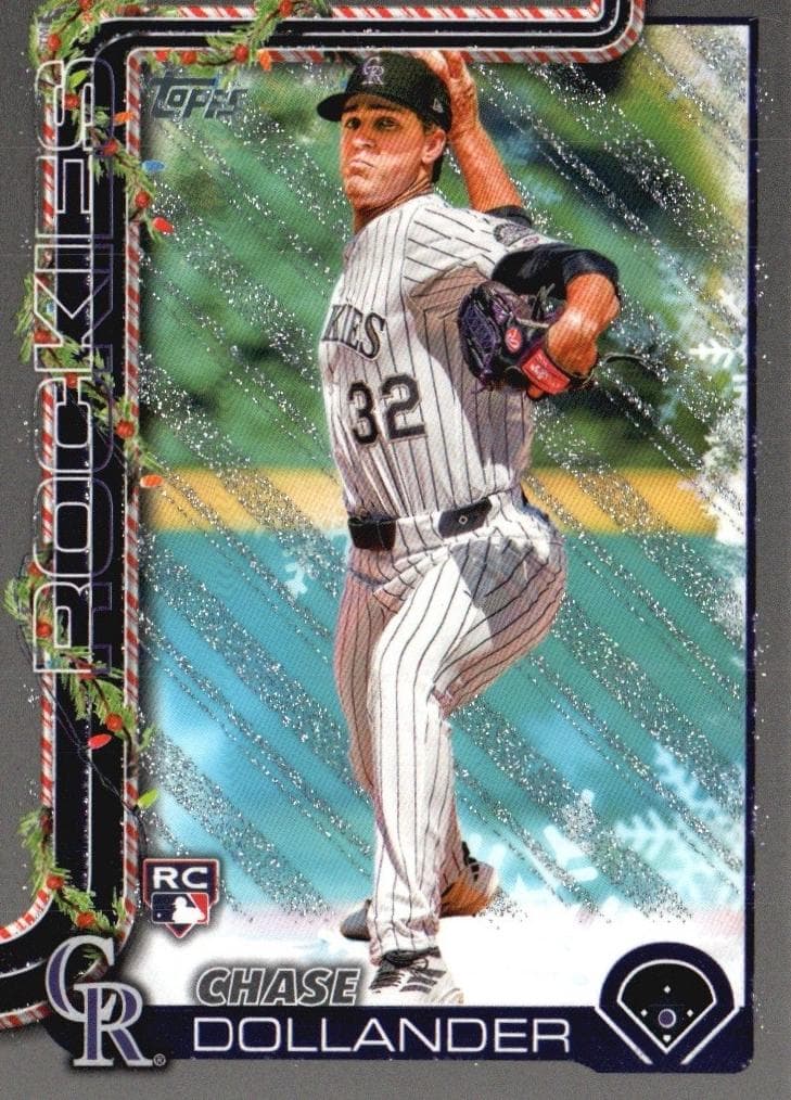 Chase Dollander 2025 topps Topps Holiday