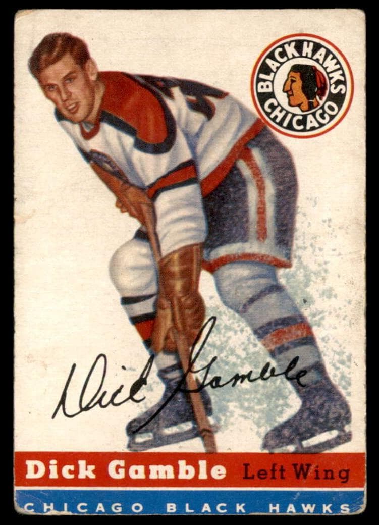 Dick Gamble 1954 topps Topps