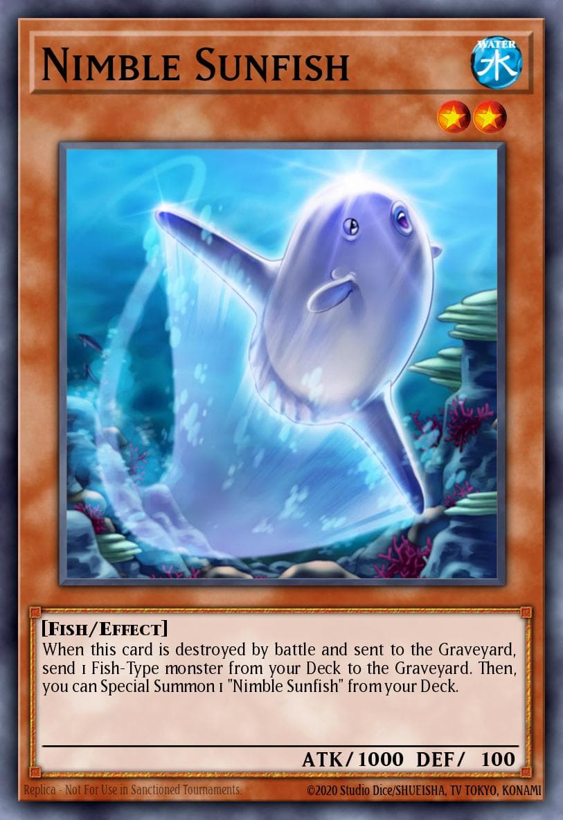 Nimble Sunfish 2020 Yu-Gi-Oh! The Shining Darkness