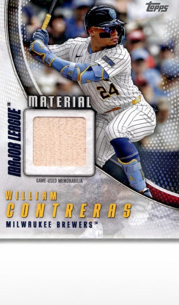 William Contreras 2025 topps Topps