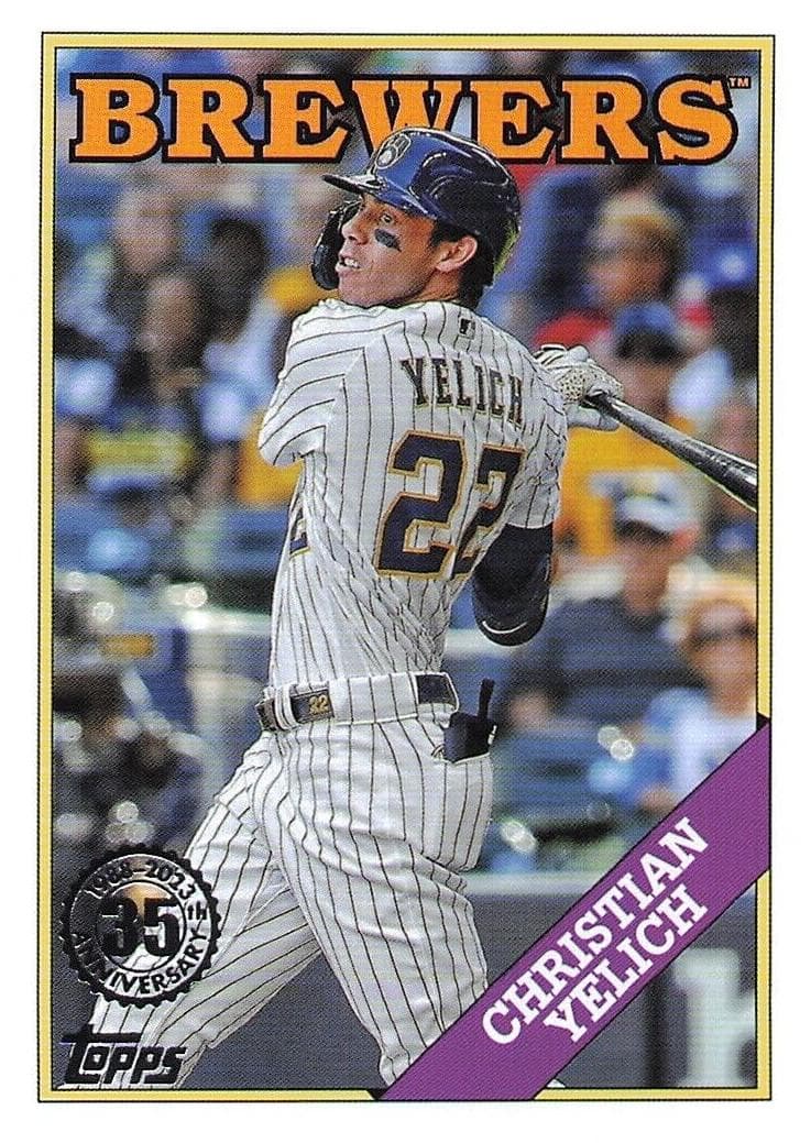 Christian Yelich 2023 topps Topps