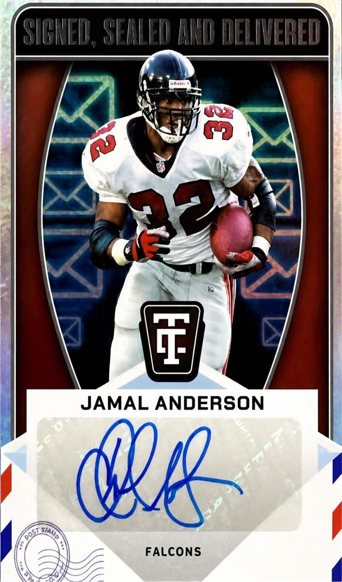 Jamal Anderson trading card