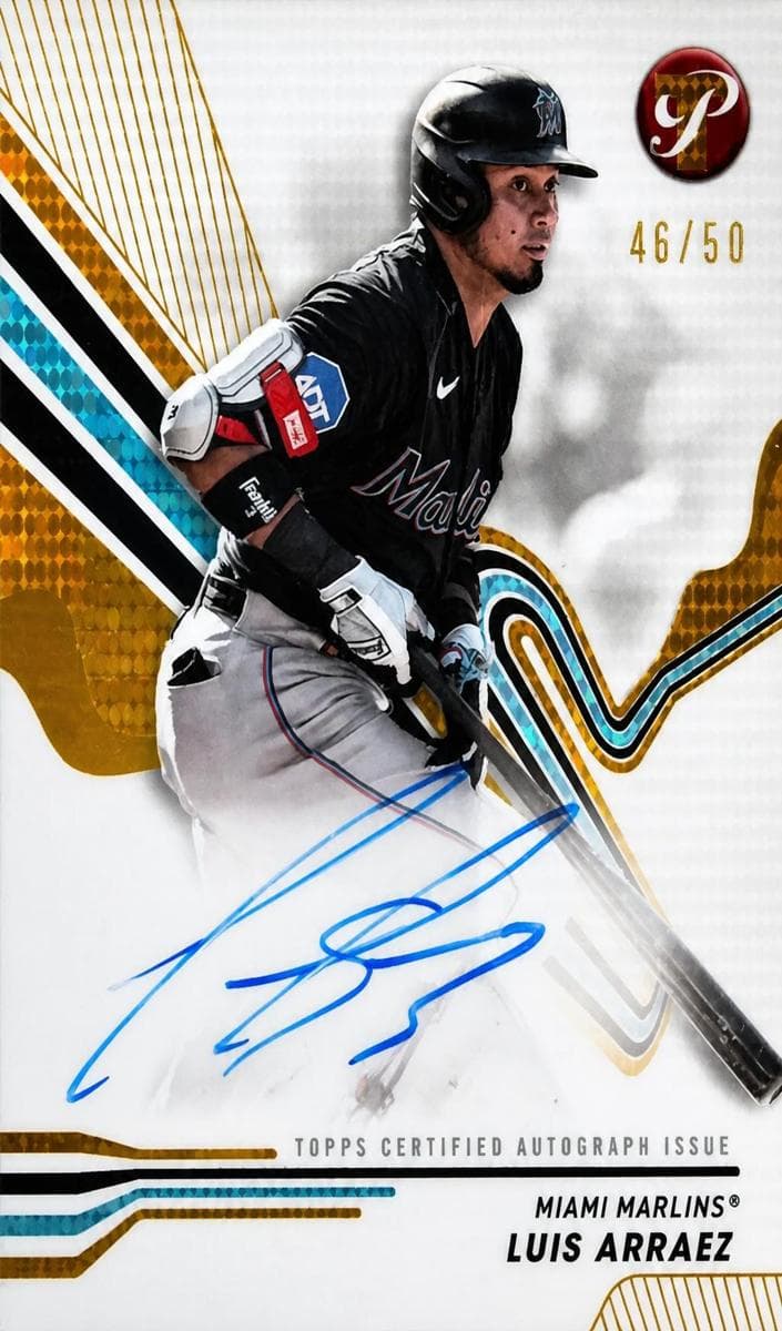 Luis Arraez 2024 topps Topps Pristine