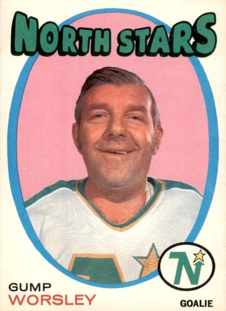Gump Worsley 1971 topps O-Pee-Chee