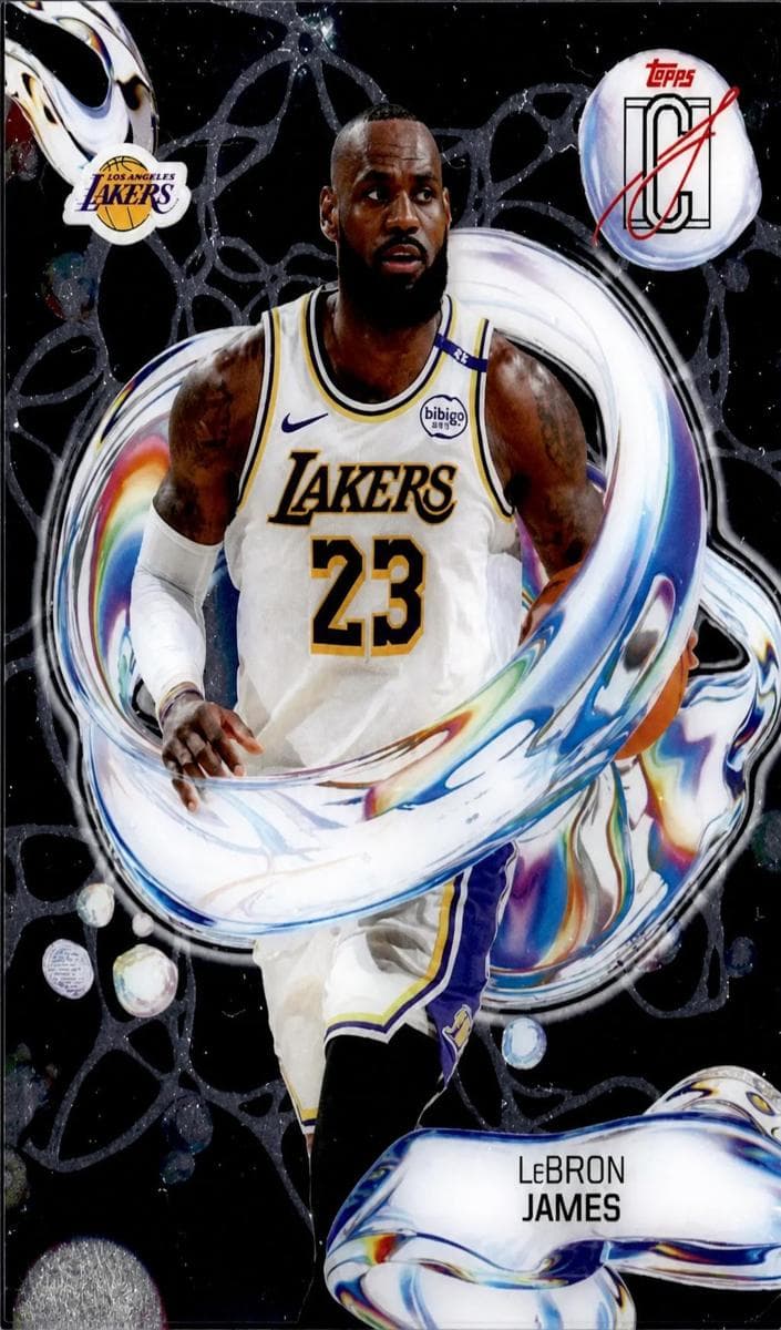 LeBron James 2025 topps Topps Signature Class
