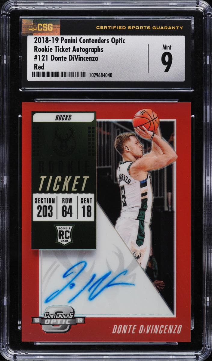 Donte DiVincenzo 2018 panini