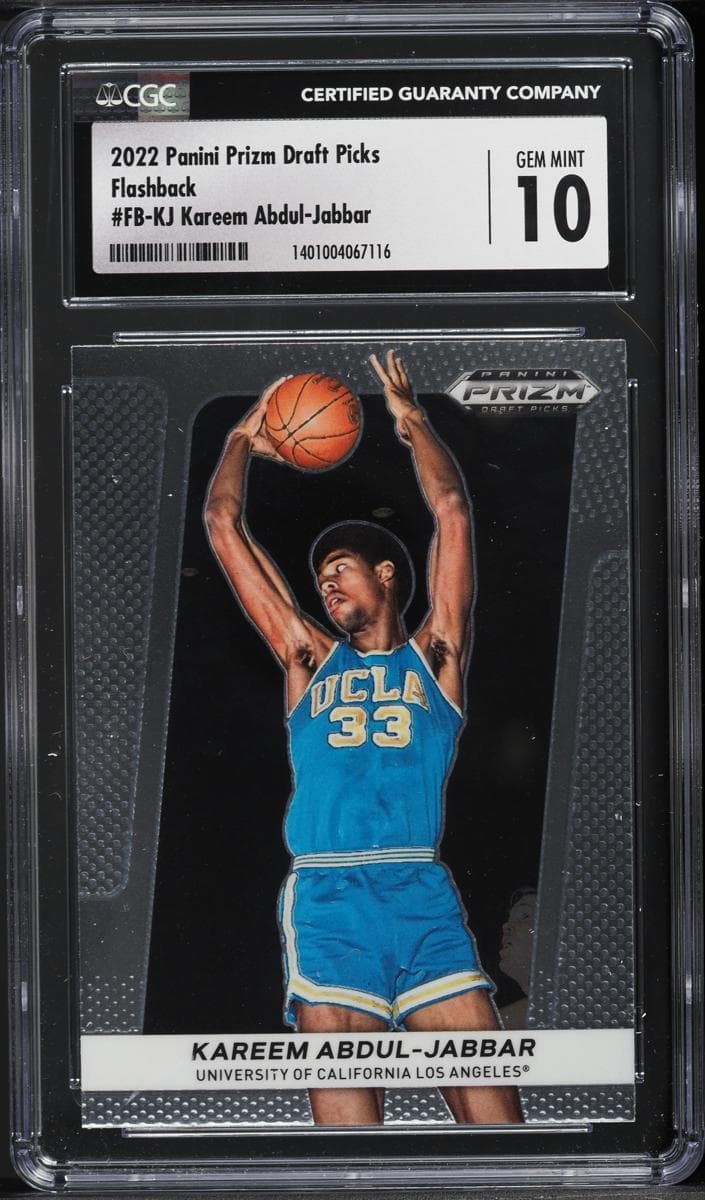 Kareem Abdul-Jabbar 2022 panini Panini Prizm Draft Picks