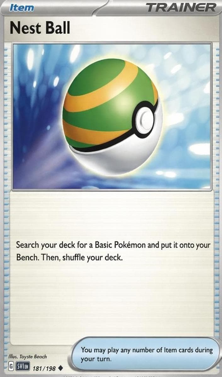Nest Ball trading card