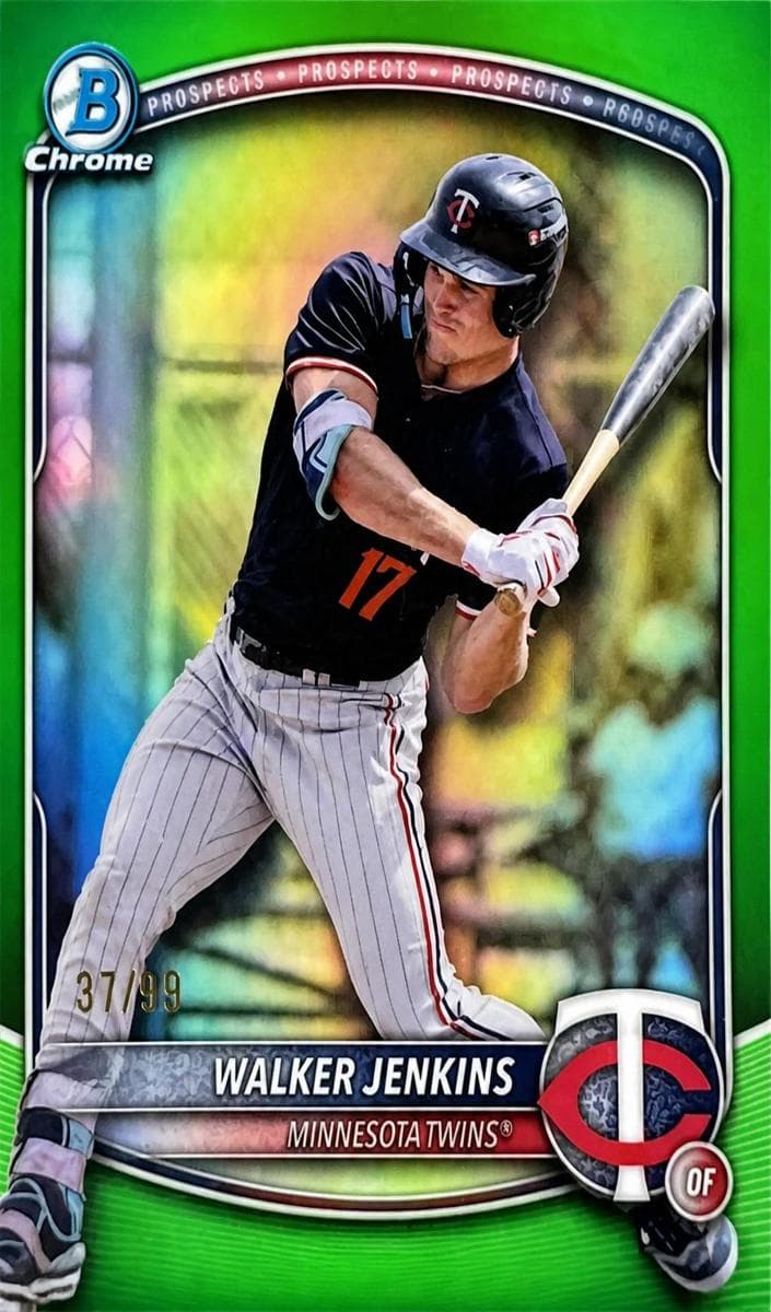 Walker Jenkins 2025 bowman Bowman Draft Chrome