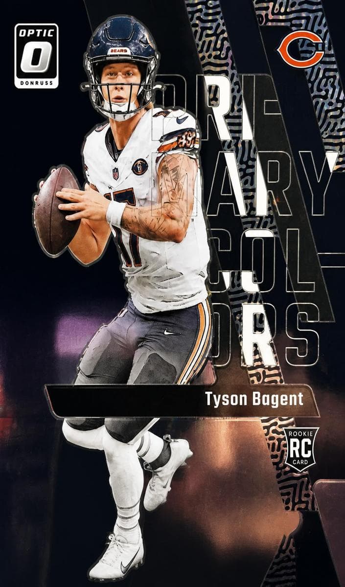 Tyson Bagent 2023 panini Donruss Optic