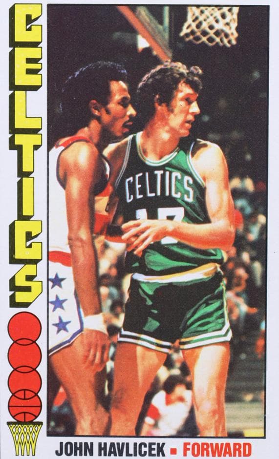 John Havlicek 1976 topps