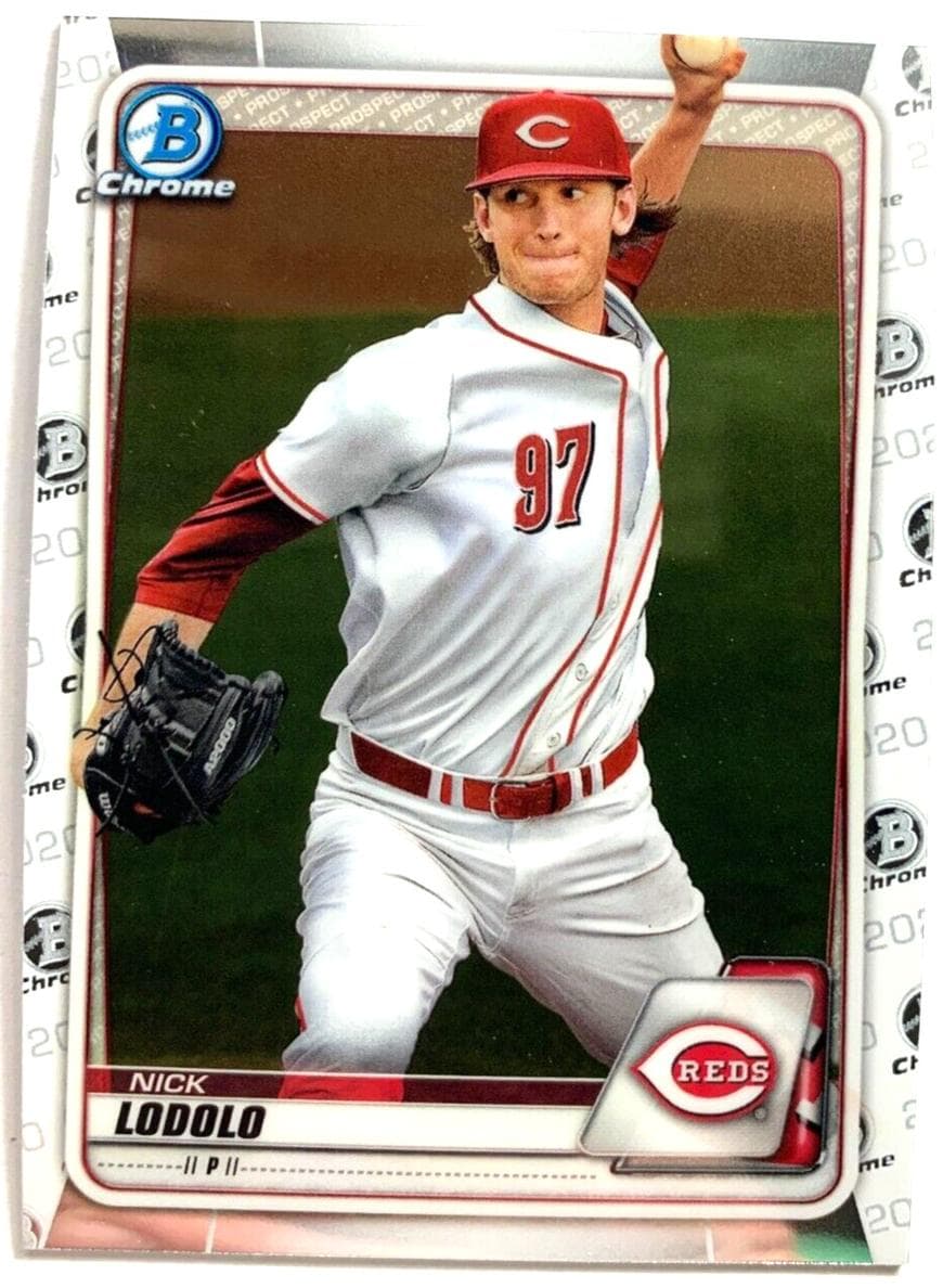 Nick Lodolo 2020 bowman Bowman