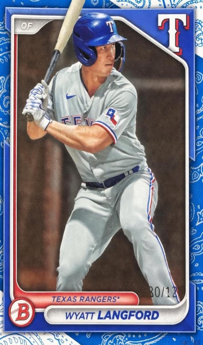 Wyatt Langford 2024 bowman