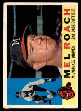 Mel Roach 1960 topps Topps