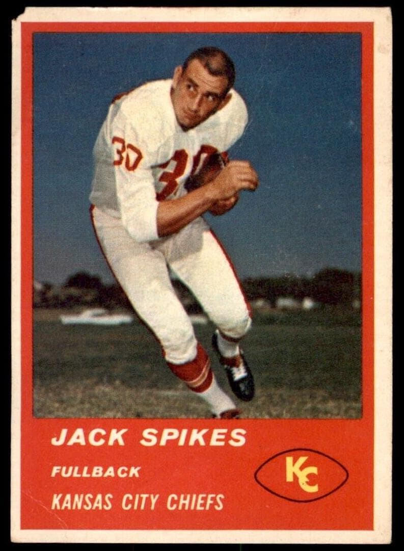 Jack Spikes 1963 fleer Fleer