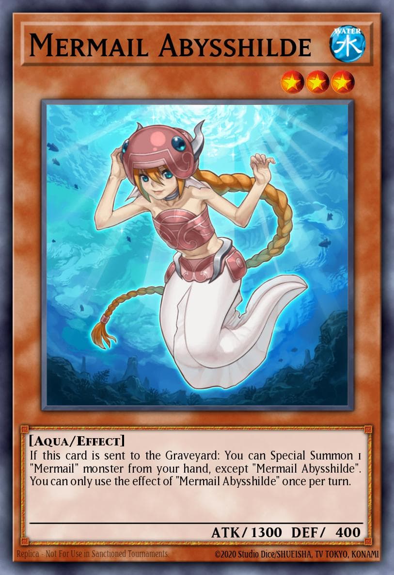 Mermail Abysshilde 2012 Yu-Gi-Oh! Japanese Abyss Rising
