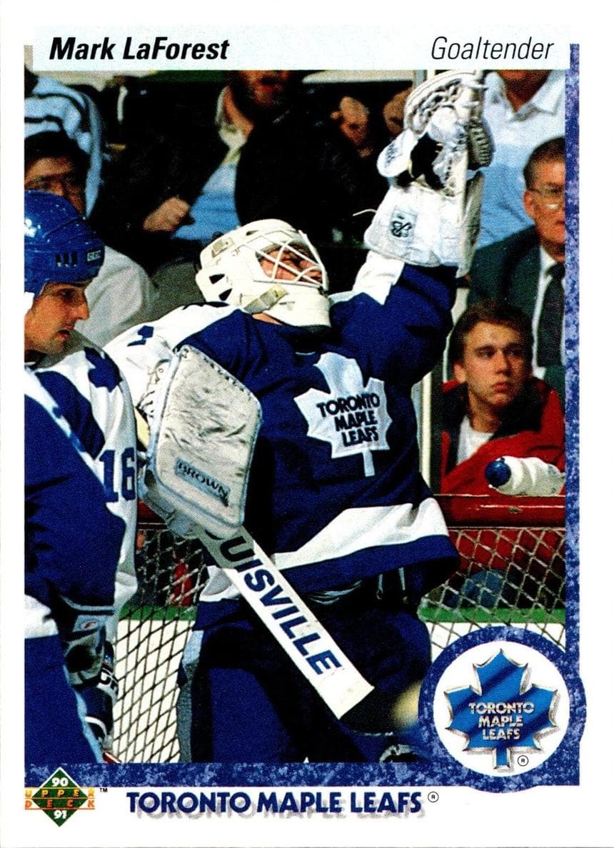 Mark Laforest trading card