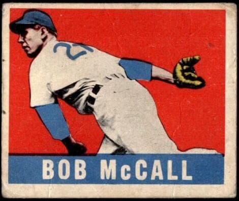 Bob McCall 1948 leaf Leaf