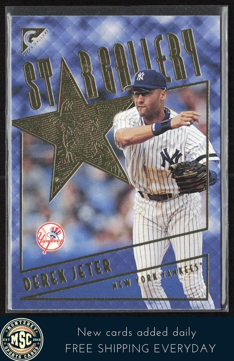 Derek Jeter 2001 topps Topps Gallery