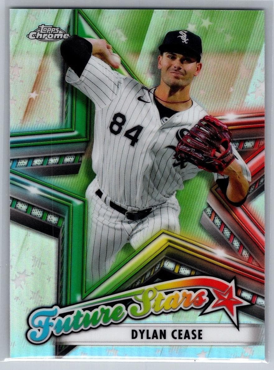 Dylan Cease 2021 topps Chrome Future Stars