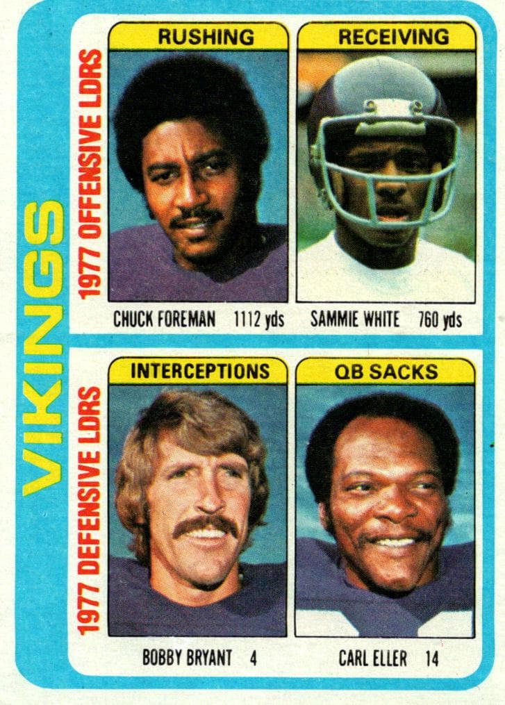 Chuck Foreman / Sammy White / Bobby Bryant / Carl Eller #515