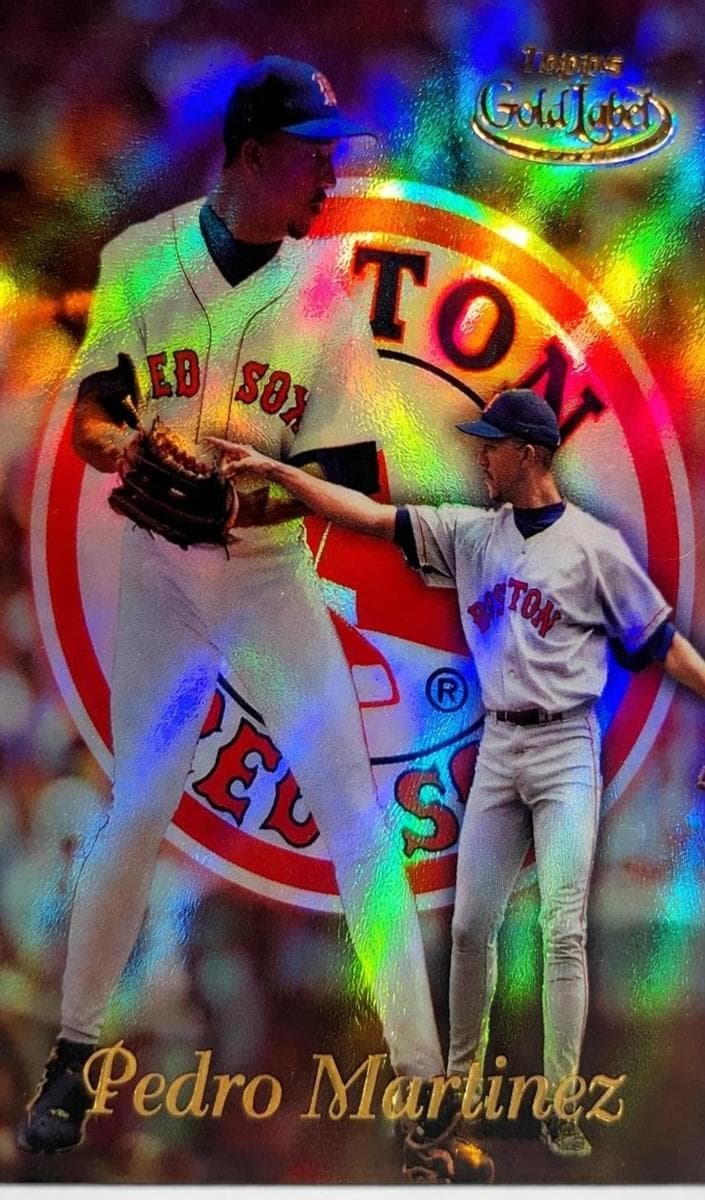 Pedro Martinez 1999 topps Topps Gold Label